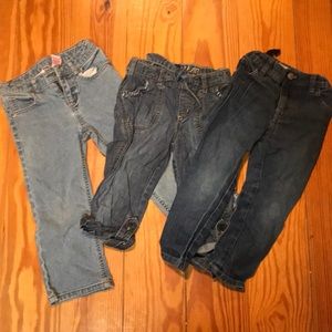 Girls 3T blue jeans